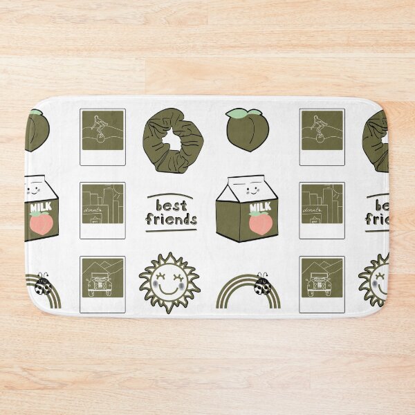 Item preview, Olive Green Best Friends Aesthetic Sticker Pack designed and sold by The-Goods.