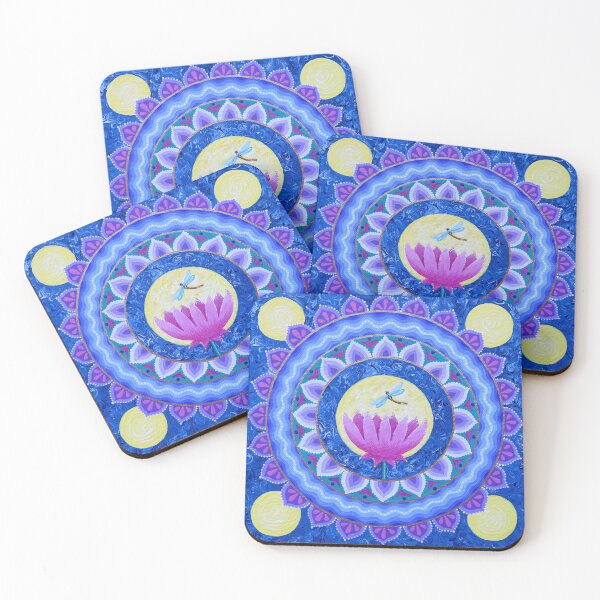 Item preview, Lotus Moon Mandala designed and sold by Soozie Wray.