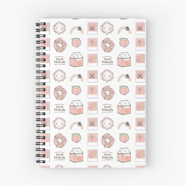 Item preview, Light Peach Best Friends Aesthetic Sticker Pack designed and sold by The-Goods.