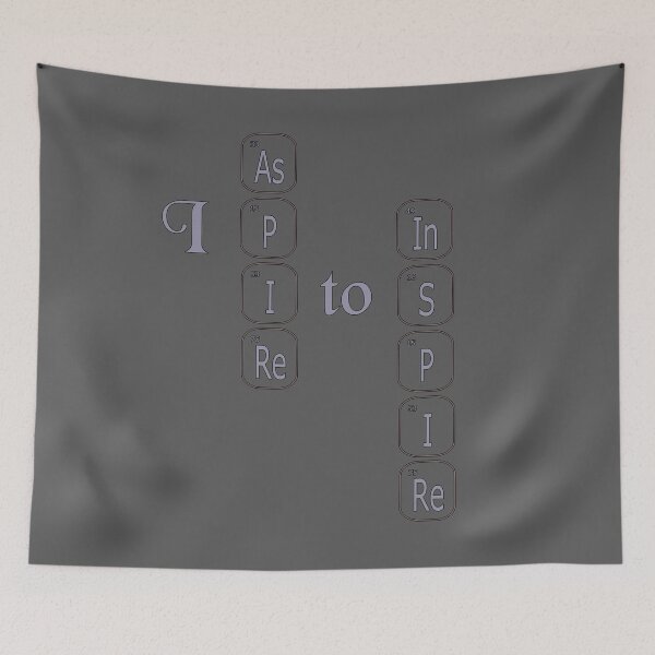 Item preview, I aspire to inspire (Plain version, Vertical format) designed and sold by carllaev.
