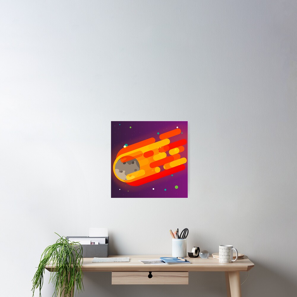 Radiant Asteroid Poster