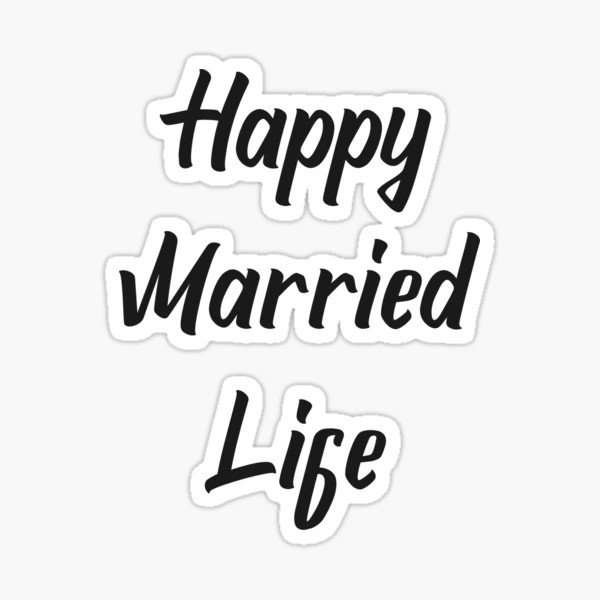 Happy Married Life Acrylic Cake Topper for Special Wedding Day Gold (Small  - 4x4 In) : Amazon.in: Toys & Games