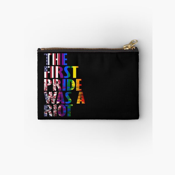 Item preview, The First Gay Pride was a Riot Abstract US Flag Design designed and sold by Nirvanibex.