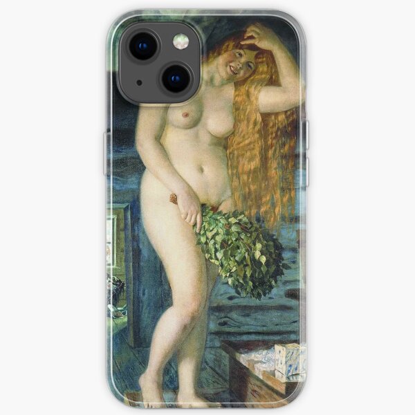 #Russian #Venus, Boris Kustodiev, Famous #Nude Painting (Nu) #RussianVenus iPhone Soft Case