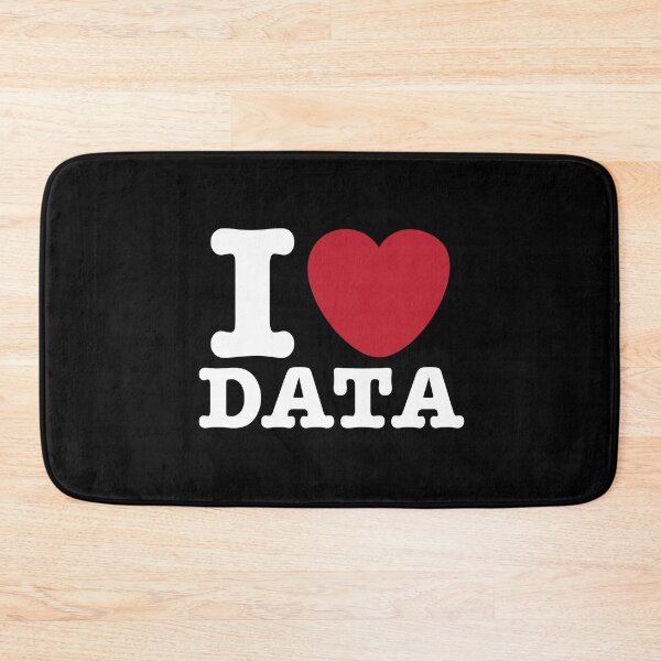 Item preview, I Heart Data designed and sold by teesaurus.