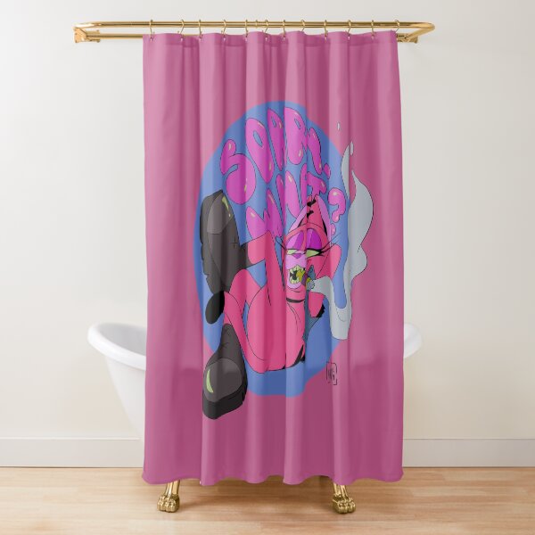 Garfield's Trans Cousin Shower Curtain