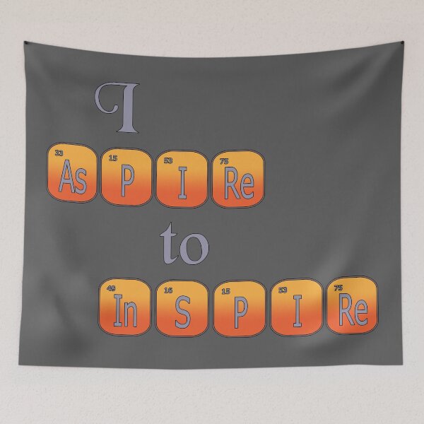Item preview, I aspire to inspire (Y/O version, Horizontal format) designed and sold by carllaev.