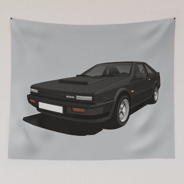 Item preview, Nissan Silvia Gazelle 200SX S12 - black car designed and sold by knappidesign.