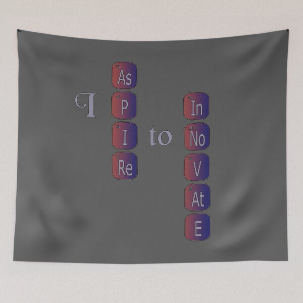 Item preview, I aspire to innovate (R/B version, Vertical format) designed and sold by carllaev.