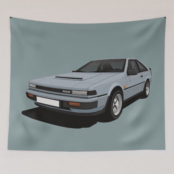 Item preview, Nissan Silvia Gazelle 200SX S12 - light blue car  designed and sold by knappidesign.