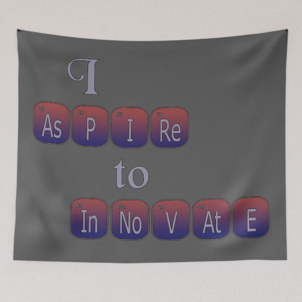 Item preview, I aspire to innovate (R/B version, Horizontal format) designed and sold by carllaev.