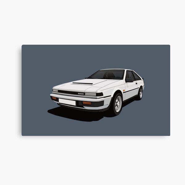 Item preview, Nissan Silvia Gazelle 200SX S12 - white car designed and sold by knappidesign.