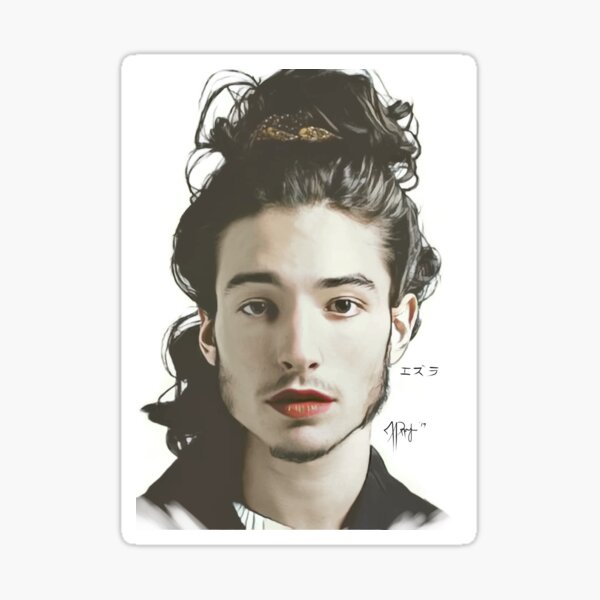 Artikel-Vorschau von Ezra Miller: Sohn eines illustren Vatergemäldes, designt und verkauft von ThePissICallArt.