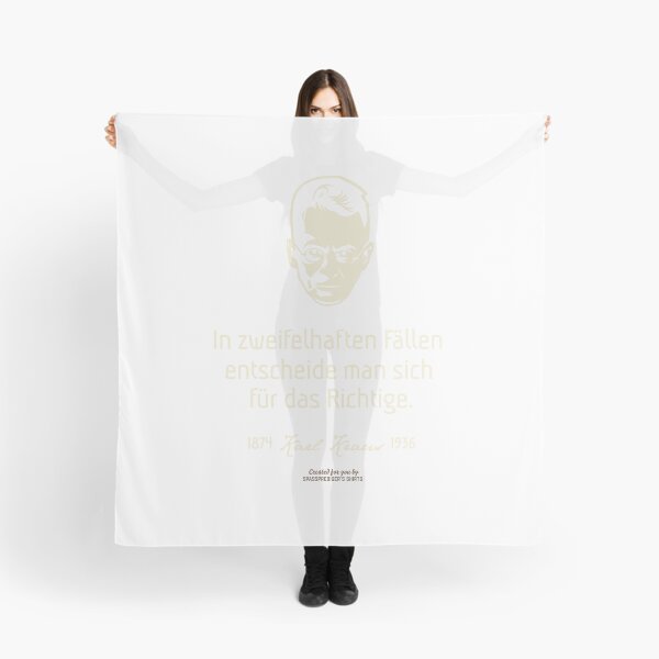 Item preview, Quote Tee Shirt Karl Kraus designed and sold by Spassprediger.