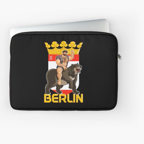 ADAM LIKES BERLIN BEAR Laptop Sleeve