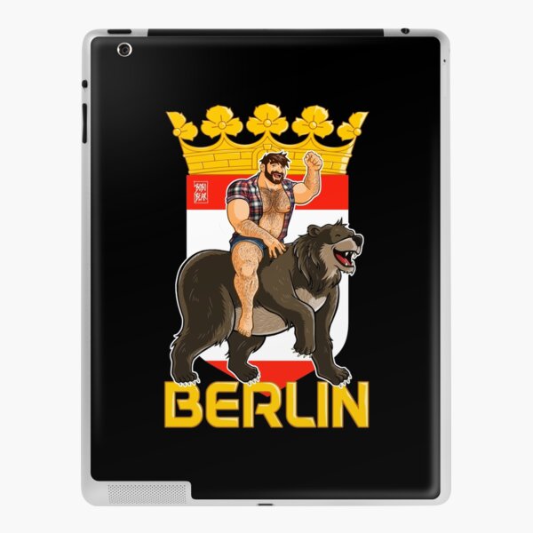 ADAM LIKES BERLIN BEAR iPad Skin