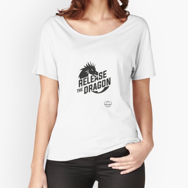 Release the Dragon - Women's black Relaxed Fit T-Shirt