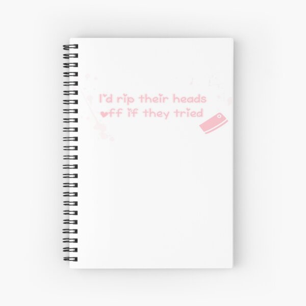 Rip Off Spiral Notebooks Redbubble - deceived id roblox code lil xan