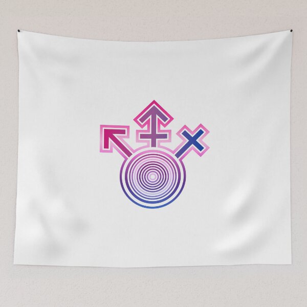 Item preview, Universal Gay Pride LGBT Bisexual Symbol designed and sold by phoxydesign.
