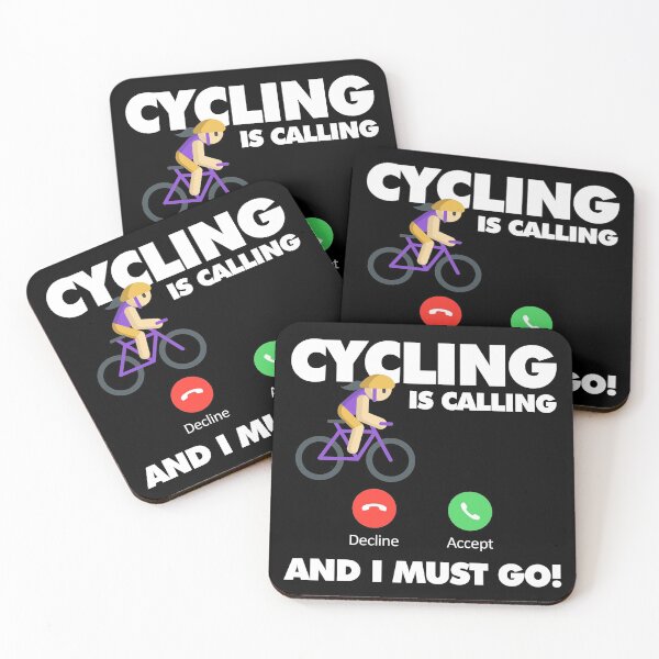 Item preview, Cycling is calling and I must go, Funny Sport Player designed and sold by elhefe.