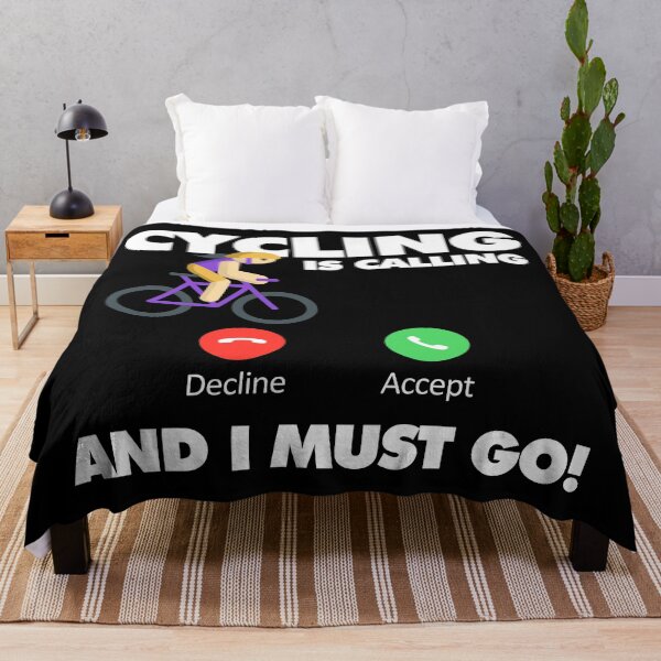 Item preview, Cycling is calling and I must go, Funny Sport Player designed and sold by elhefe.