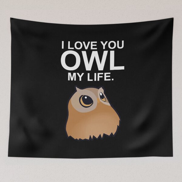 Item preview, Owl I love you owl my life designed and sold by Mohja-Design.