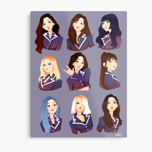 TWICE 'FANCY' Metal Print