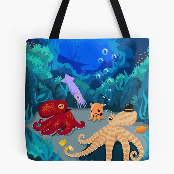 Item preview, The League of Extraordinary Tentaclemen designed and sold by PixelFriends.