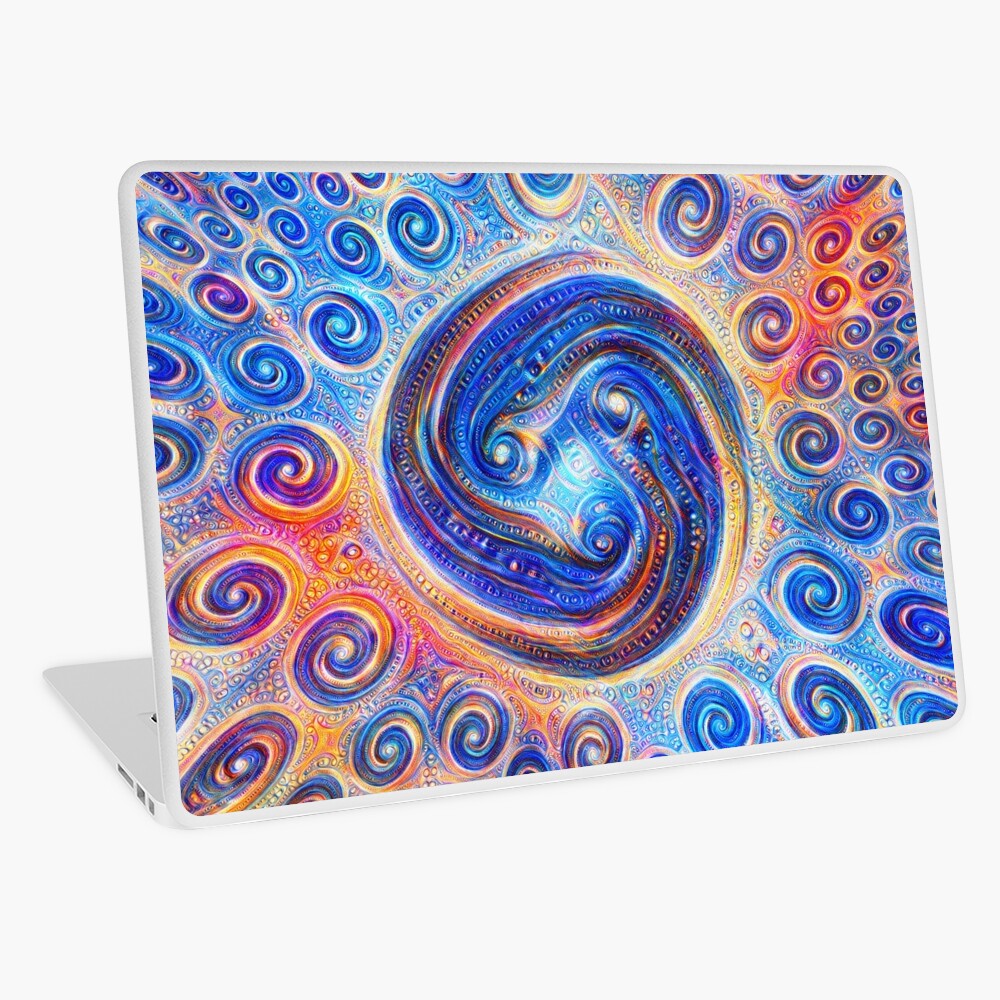 #Deepdreamed Abstraction Laptop Skin