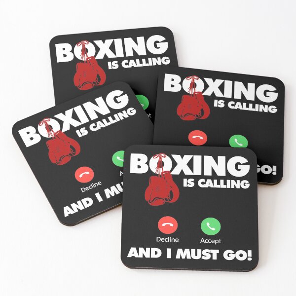 Item preview, Boxing is calling and I must go, Funny Sport Player designed and sold by elhefe.