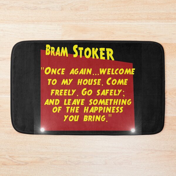 Item preview, Once Again Welcome To My House - Bram Stoker designed and sold by CrankyOldDude.