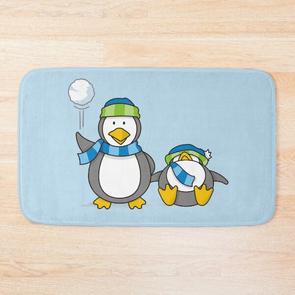 Item preview, Snowballing Penguins designed and sold by sifis.