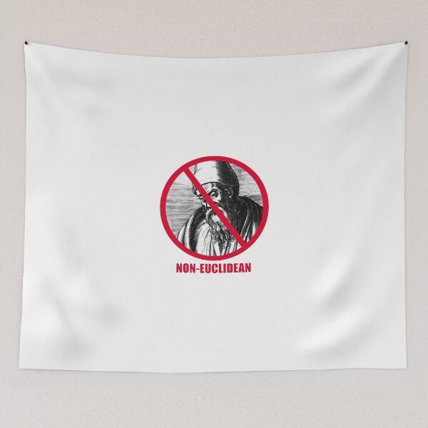 Item preview, Non-Euclidean! designed and sold by LordNeckbeard.