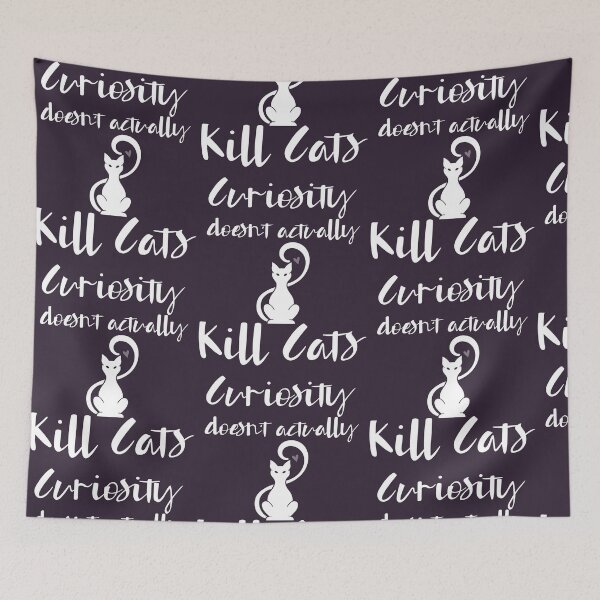 Item preview, Funny Cat Lover Empowerment Inspirational Saying Quote graphic designed and sold by doodabobs.