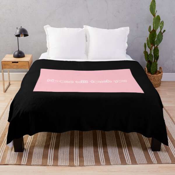 Item preview, No one will touch you (Pink/Black) designed and sold by KawaiiCaps.