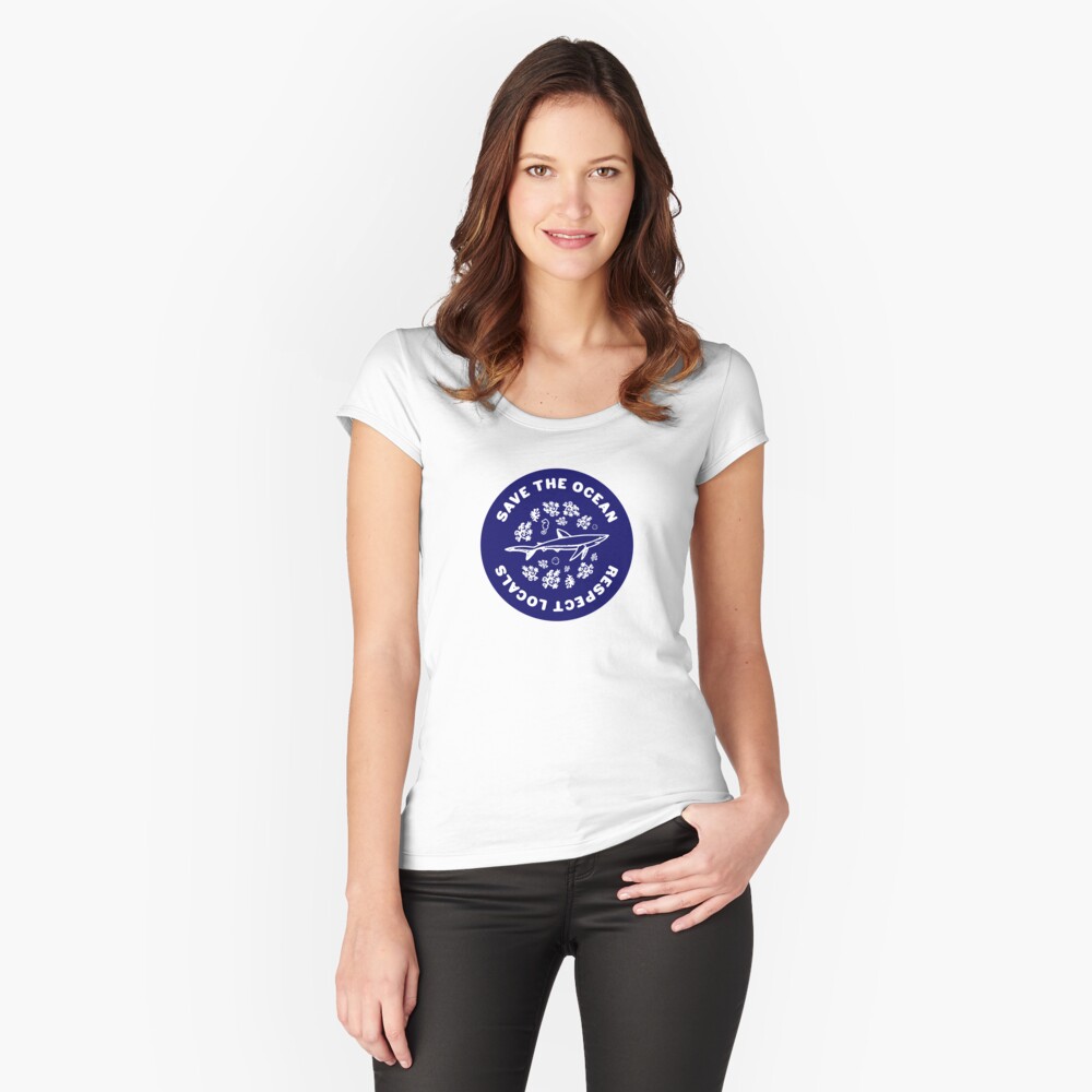 Item preview, Fitted Scoop T-Shirt designed and sold by lukassfr.