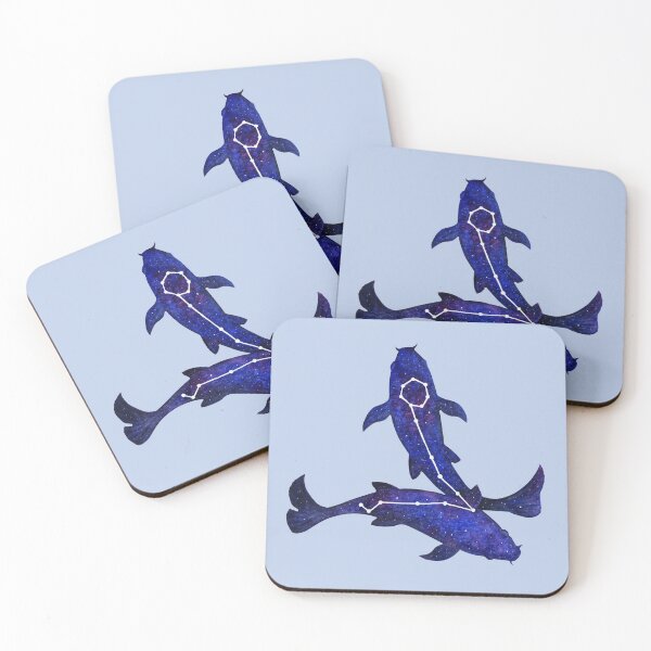Item preview, Astrological sign pisces constellation designed and sold by savousepate.