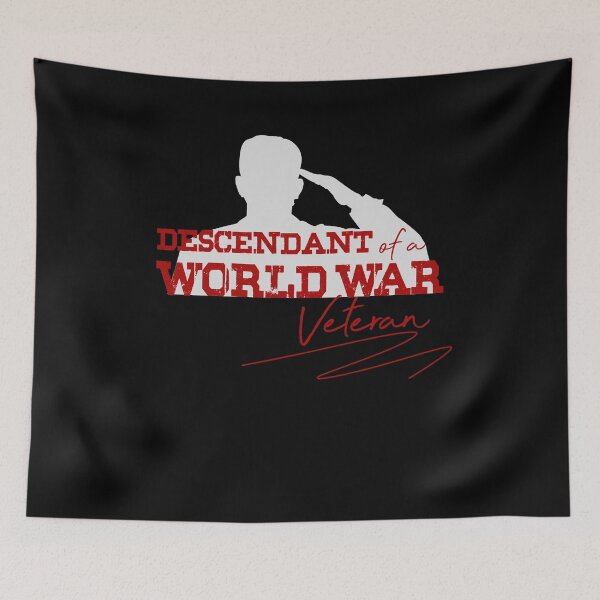 Item preview, Descendant of a World War Veteran Memorial Day gift designed and sold by NeXore.