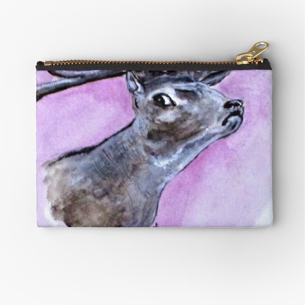 Croatian Stag Zipper Pouch