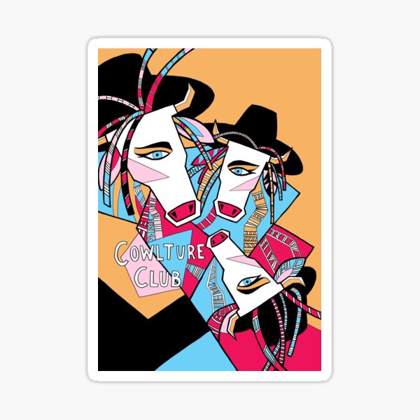 Cowlture Club Sticker