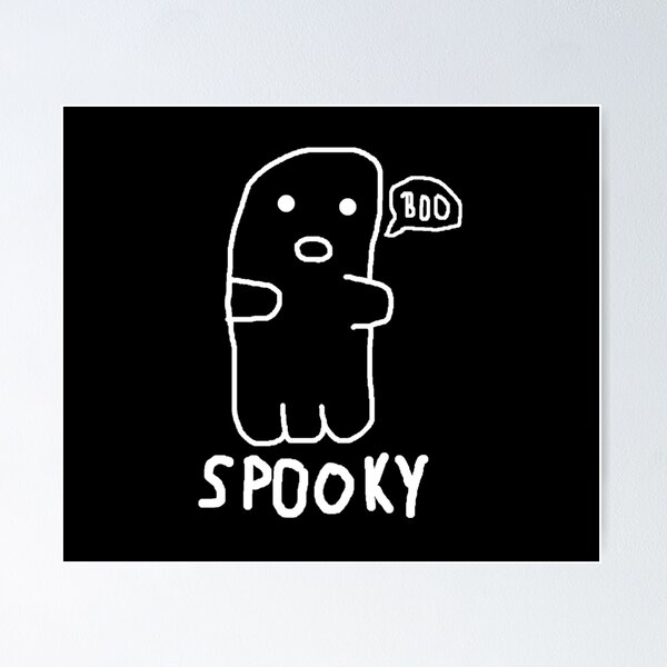 Item preview, Very spooky ghost designed and sold by T-Designs.