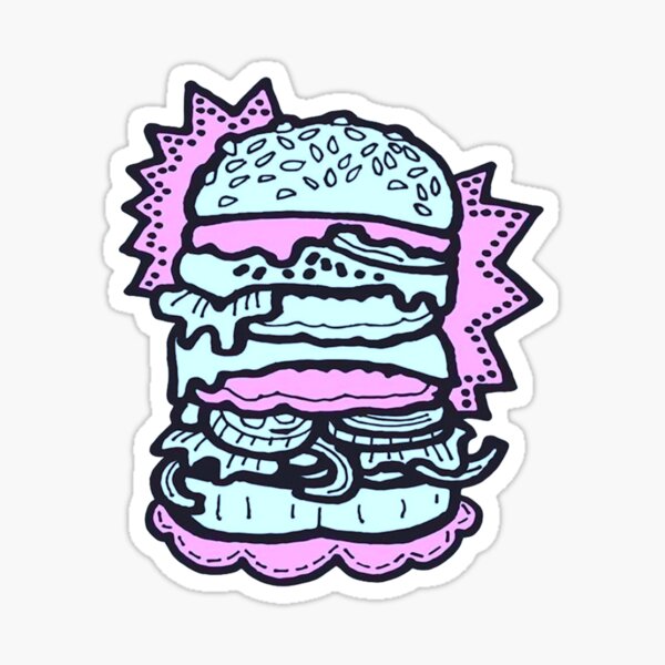 Big Mac Burger Stickers for Sale