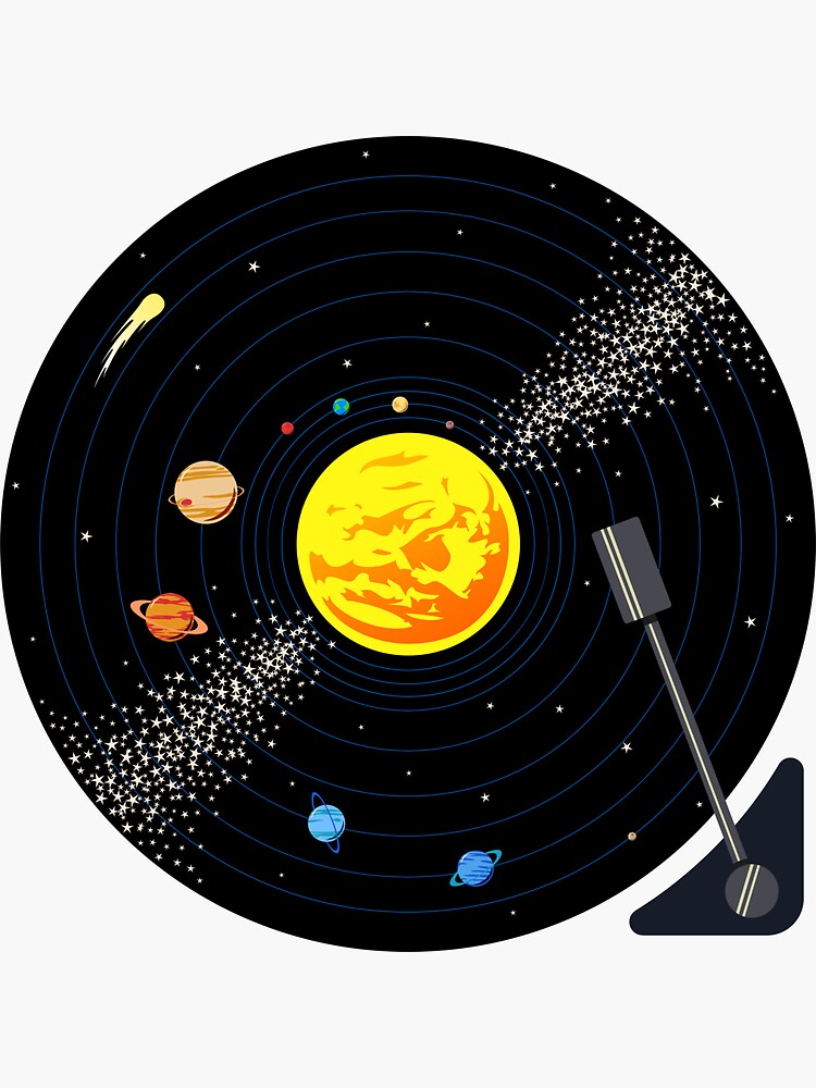 « Disque Vinyle Système Solaire » par jezkemp