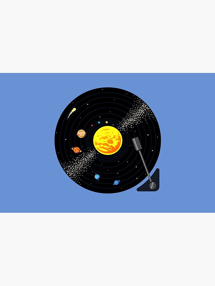 Solar System Vinyl Record by jezkemp