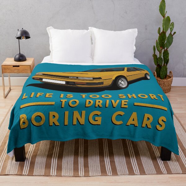 Item preview, Life is too short to drive boring cars - Nissan Silvia S12 - orange designed and sold by knappidesign.