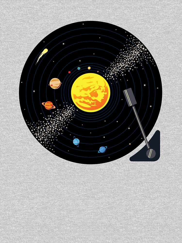 Solar System Vinyl Record by jezkemp