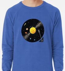 Solar System Vinyl Record Lightweight Sweatshirt