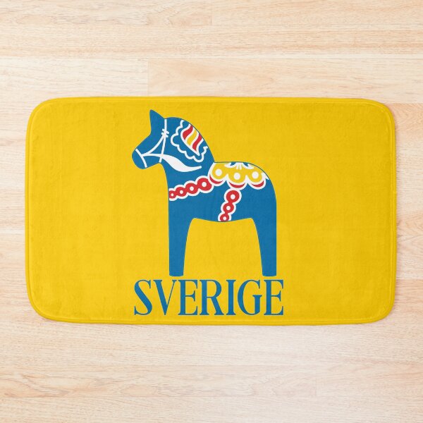 Item preview, Sverige Dala  Dalarna Sweden Horse Dalecarlian Swedish Dalahost designed and sold by funnytshirtemp.