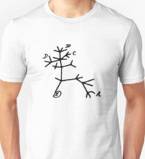 Darwin Tree by Tai's Tees Unisex T-Shirt