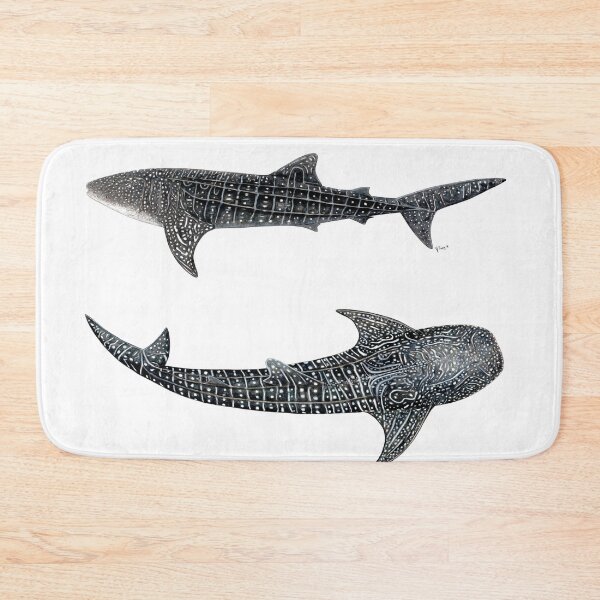 Item preview, Whale sharks Rhincodon typus designed and sold by chloeyzoard.